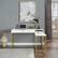Alt View 13. OSP Home Furnishings - Modern Life Desk in White - White.