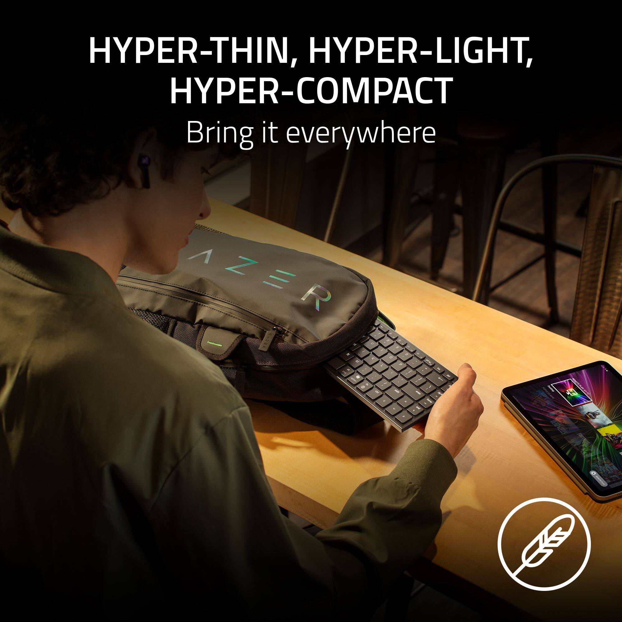 Hyper-thin, hyper-light, hyper-compact bring it everywhere.
