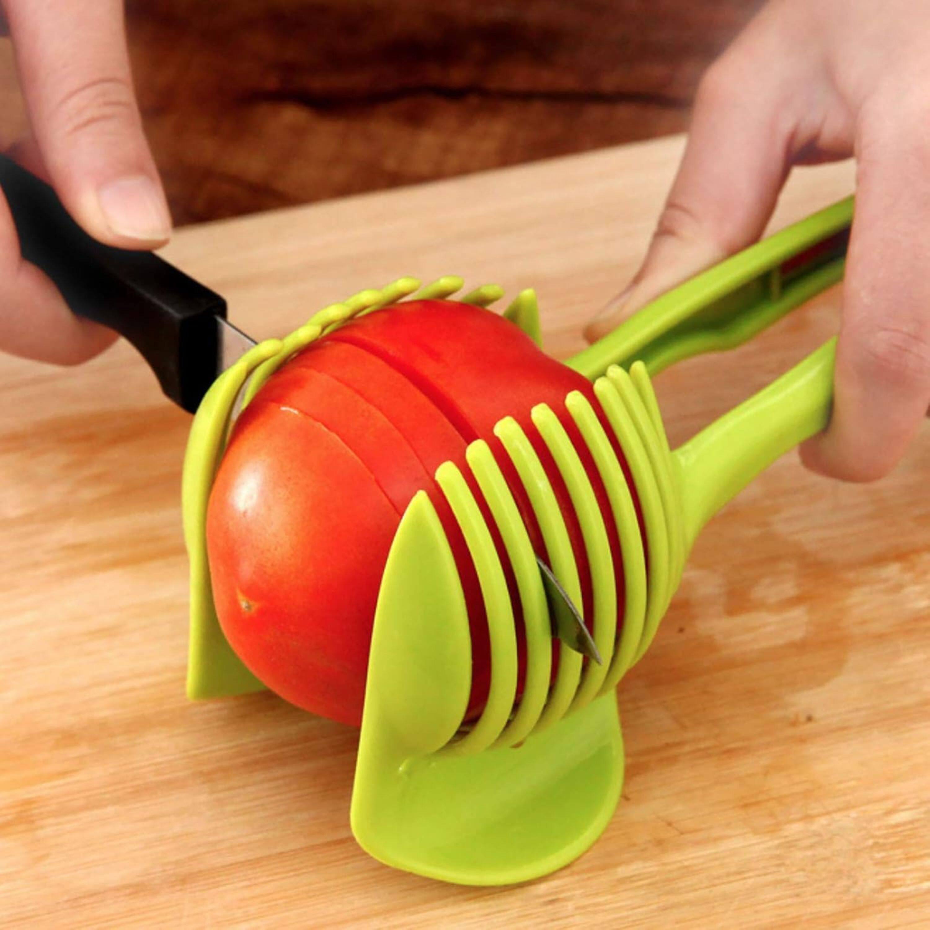 Angle. Kitcheniva - Plastic Fruit Vegetable Slicer Tool.