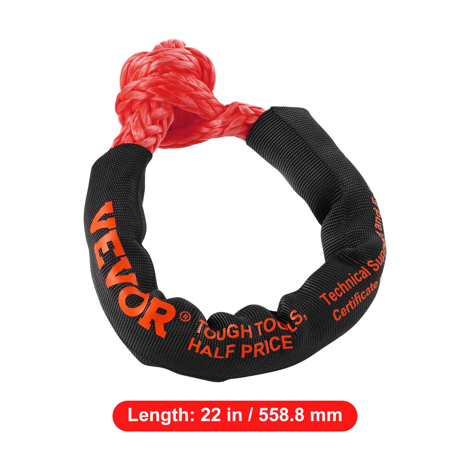 VEVOR  
TOUGH TOOLS, HALF PRICE  

Technical Support Certificate  

Length: 22 in / 558.8 mm