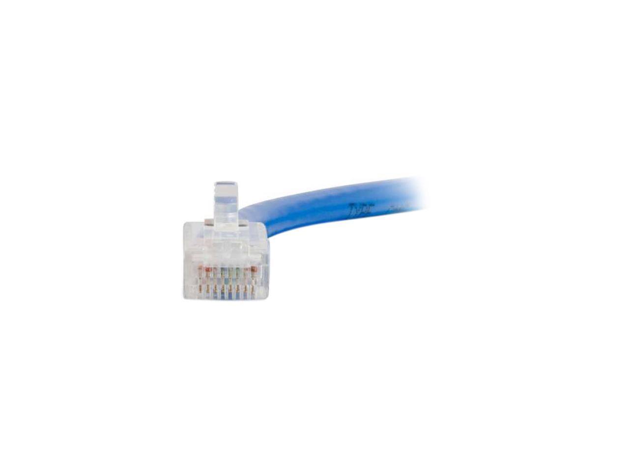 Alt View 2. Cables to Go - C2G 04085 Cat6 Cable - Non-Booted Unshielded Ethernet Network Patch Cable, Blue (1 Foot, 0.30 Meters).