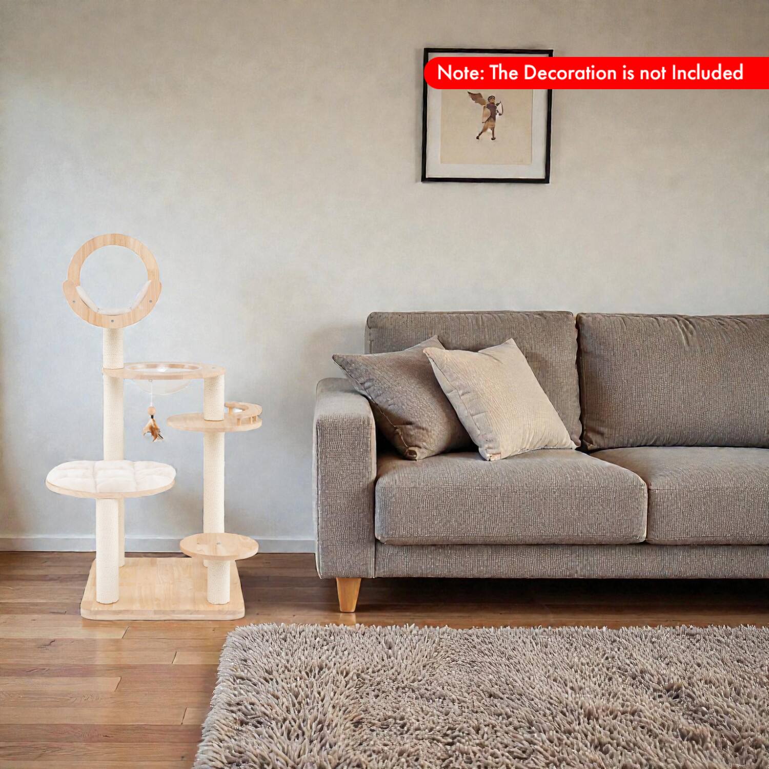 Note: The Decoration is not Included