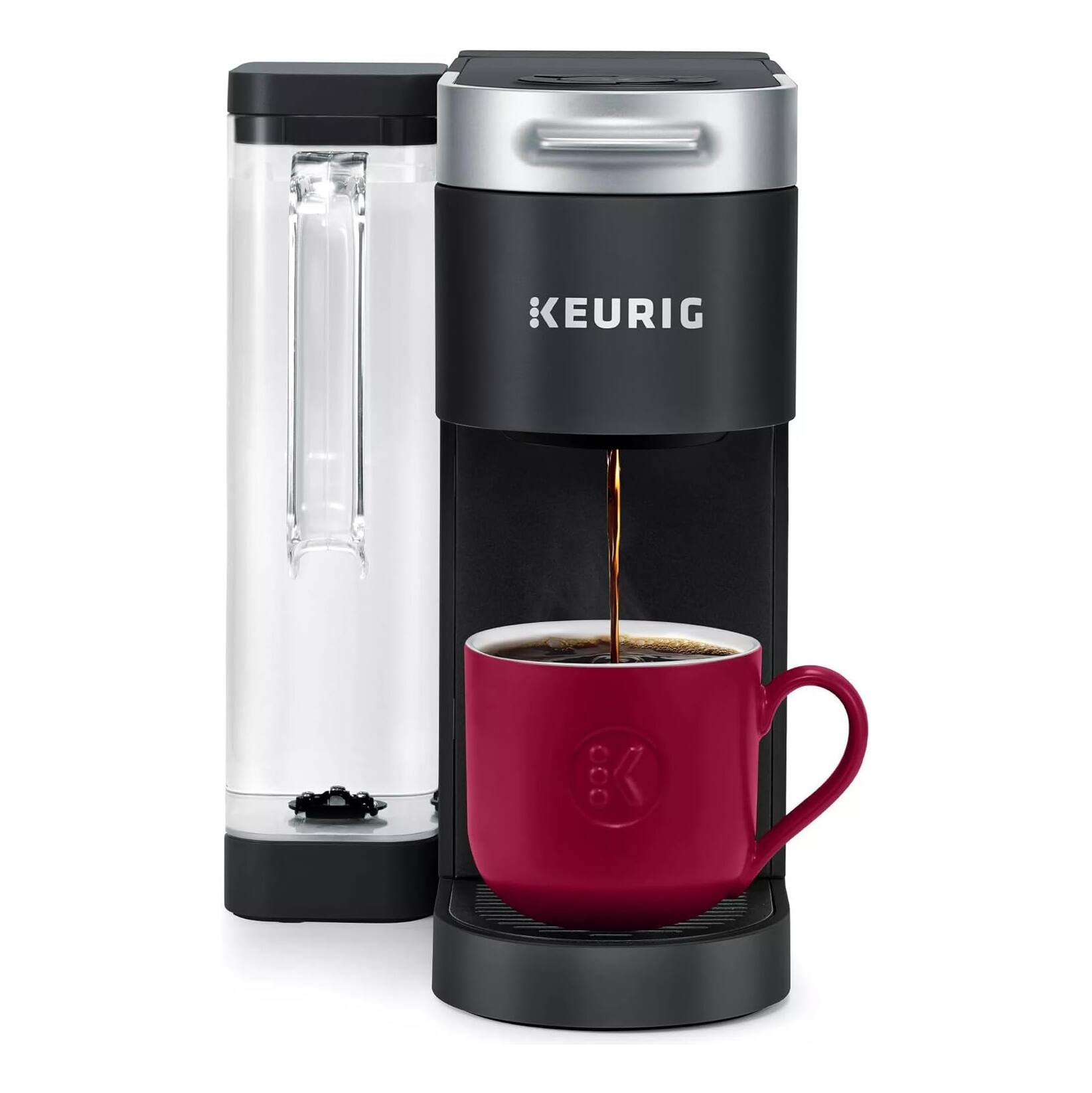 Front. Keurig - KSK910BK K-Supreme Single K-Cup Coffee Maker - Black.