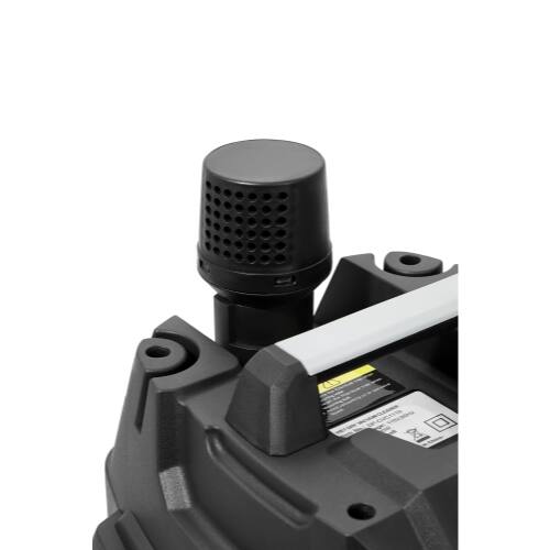 Alt View 7. Dapper Supply - 10 Gallon 40 Peak HP Wet Dry Vacuum Stainless Steel Tank 3 in 1 Portable Shop Vacuum for Garage Workshop - Silver.