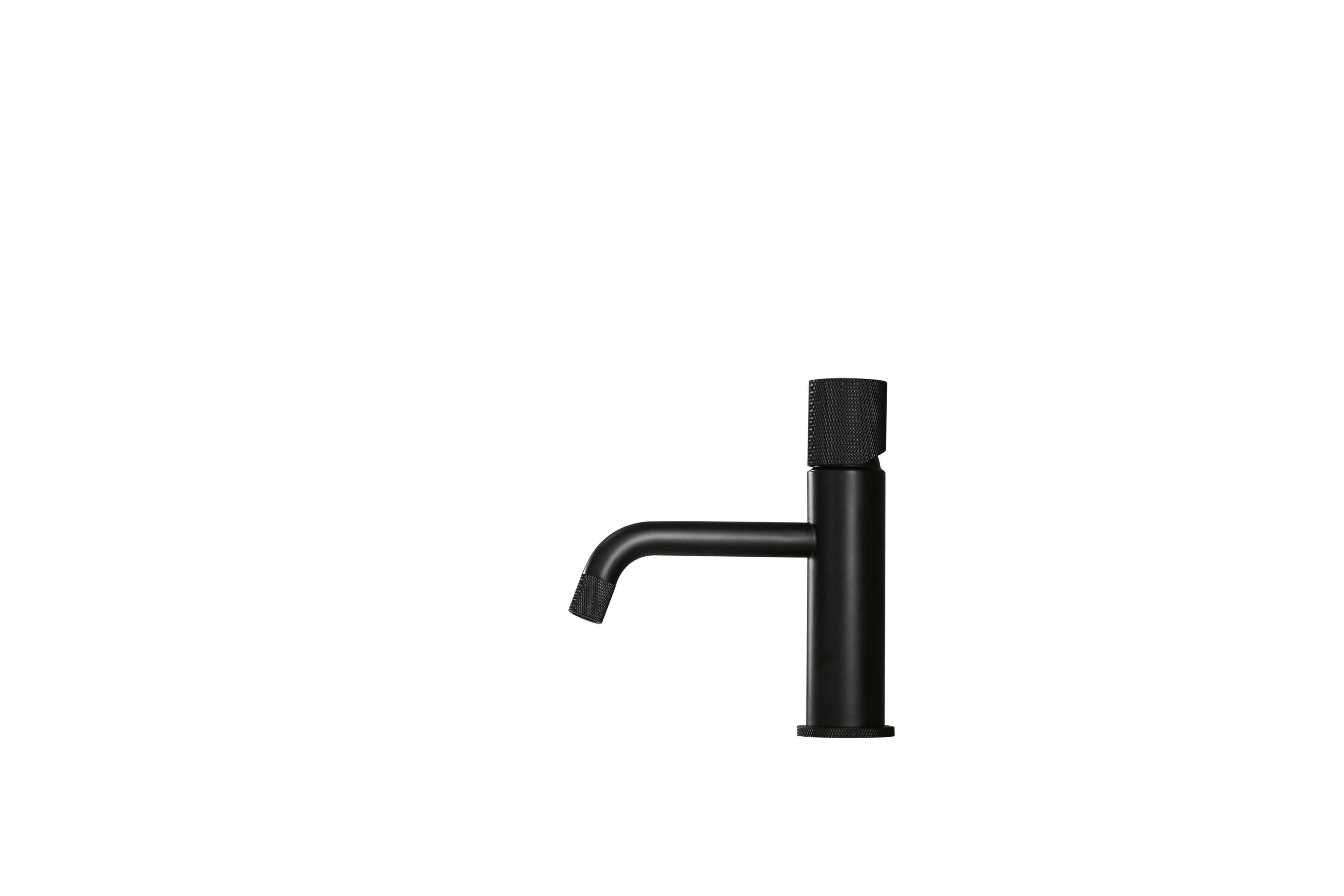 Alt View 4. Siljoy - Modern Contemporary Black Bathroom Hot Cold Water Mixer Tap Black Faucet Mixer Basin Faucet - Black.