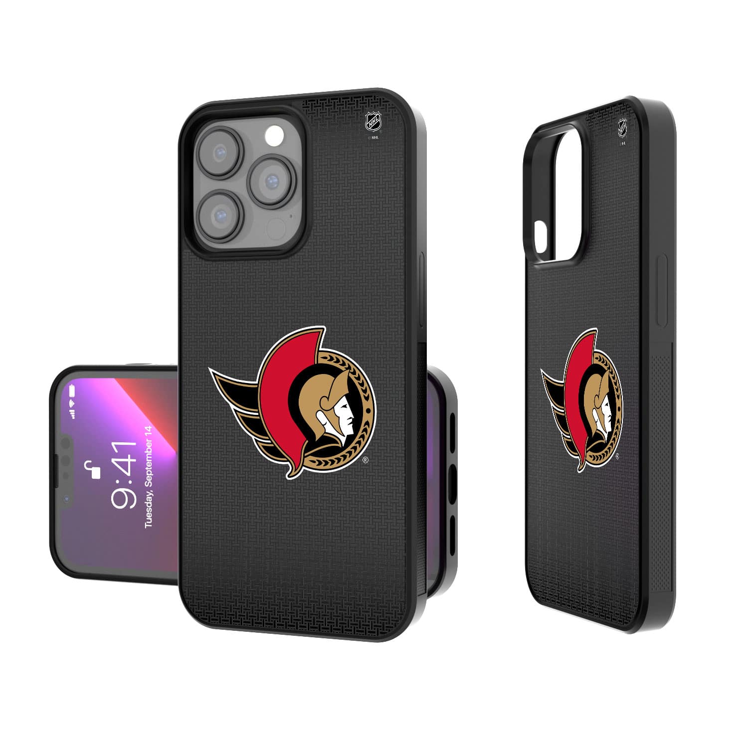 Keyscaper - NHL - Ottawa Senators Bump Case with 8.2ft Drop Protection - 17 Air - Black price history on PriceWatchPro