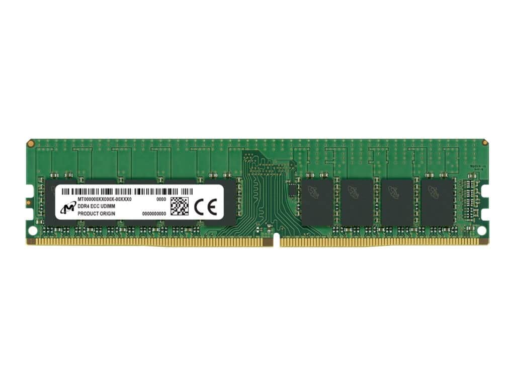 Crucial - 8gb ddr4 sdram memory module (mta9asf1g72az3g2r1r) - Black