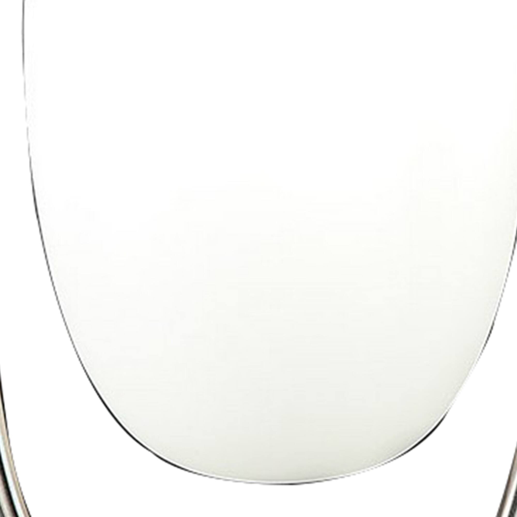 Manhattan Lane Raze 17 Inch Table Lamp, LED Light, Modern Globe Shade ...