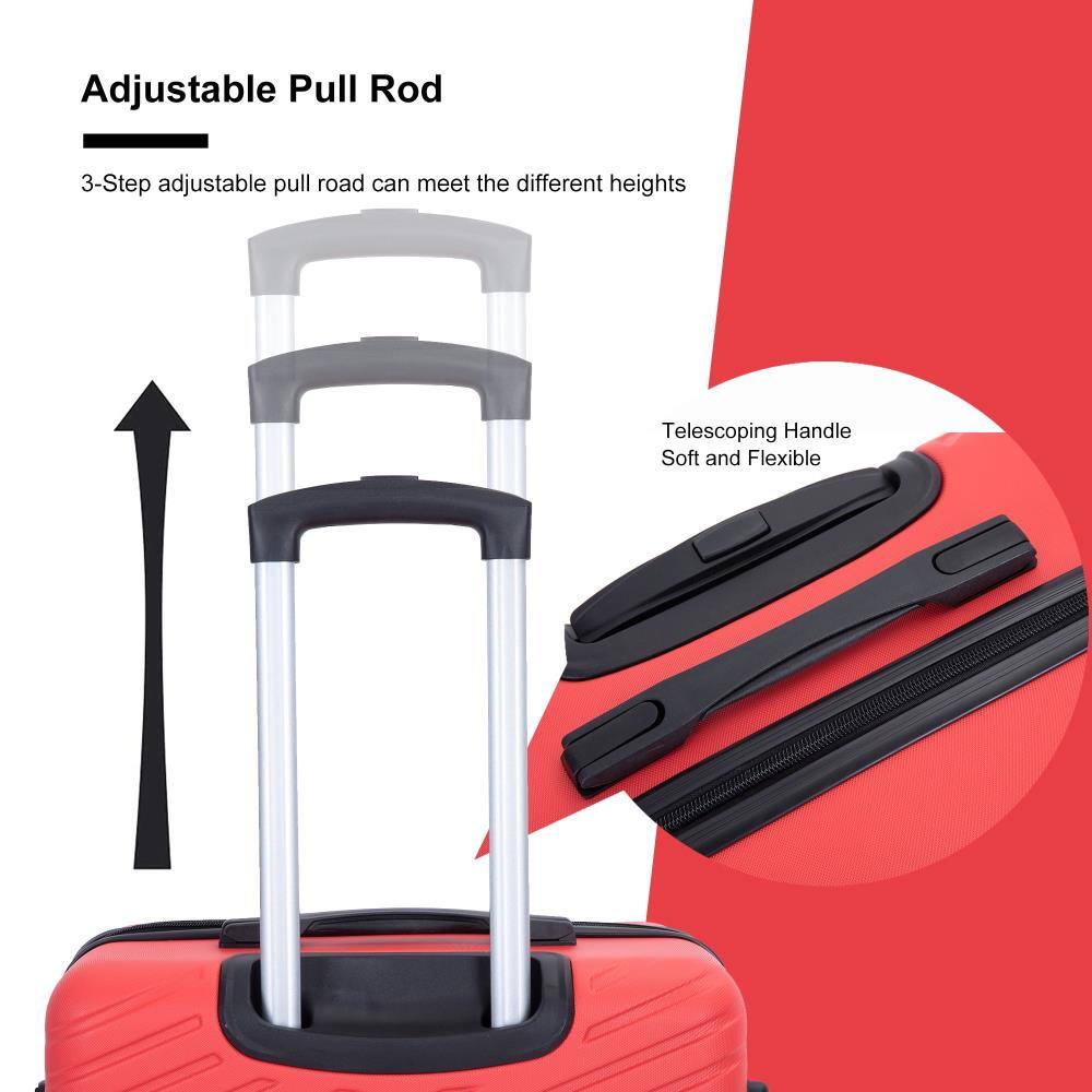 Adjustable Pull Rod

3-Step adjustable pull rod can meet the different heights

Telescoping Handle
Soft and Flexible