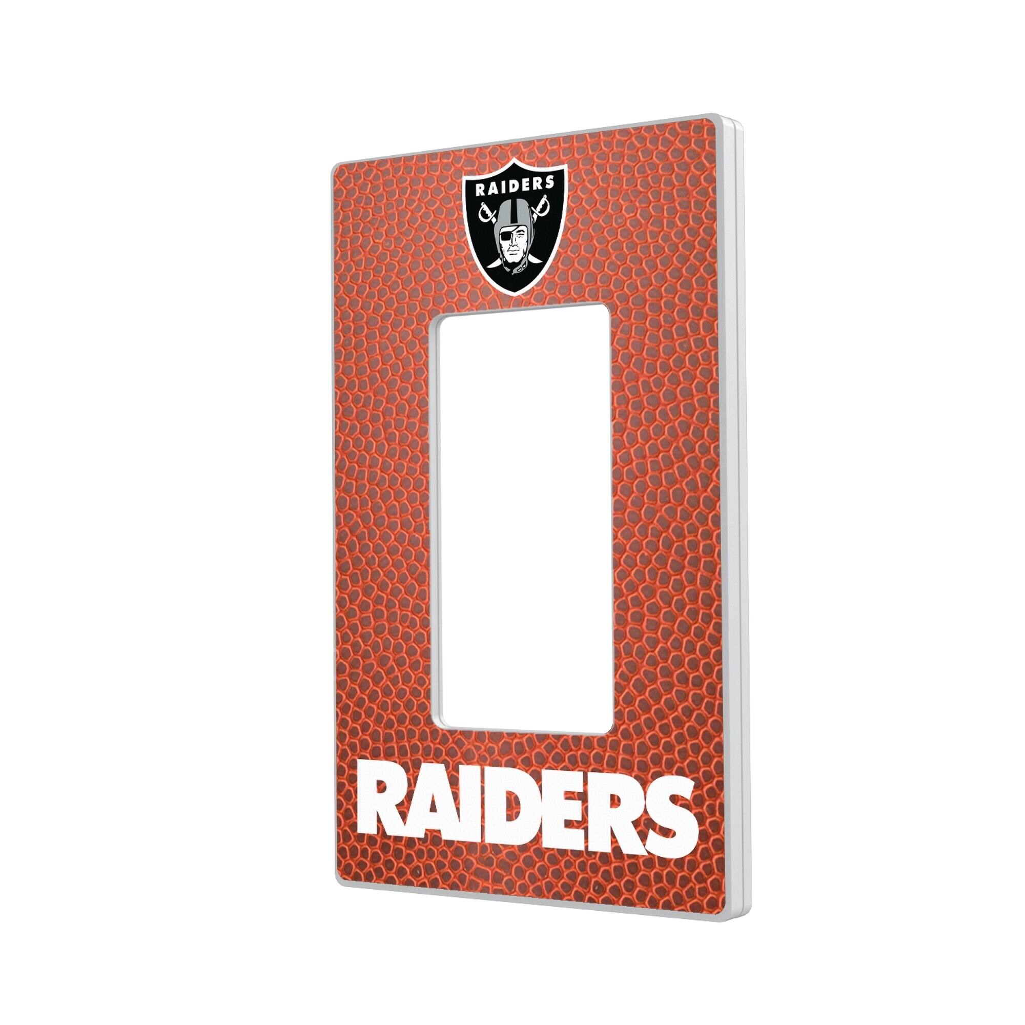 Keyscaper - Las Vegas Raiders Football Design Single Rocker Light Switch Plate - Multicolor price history on PriceWatchPro