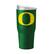 Front. Logo Brands - Oregon Ducks 30oz. Flipside Powder Coat Tumbler - Multicolor.