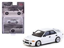 Mitsubishi Lancer RS Evolution III RHD (Right Hand Drive) "Global64" Series 1/64 Diecast Model by Tarmac Works - White