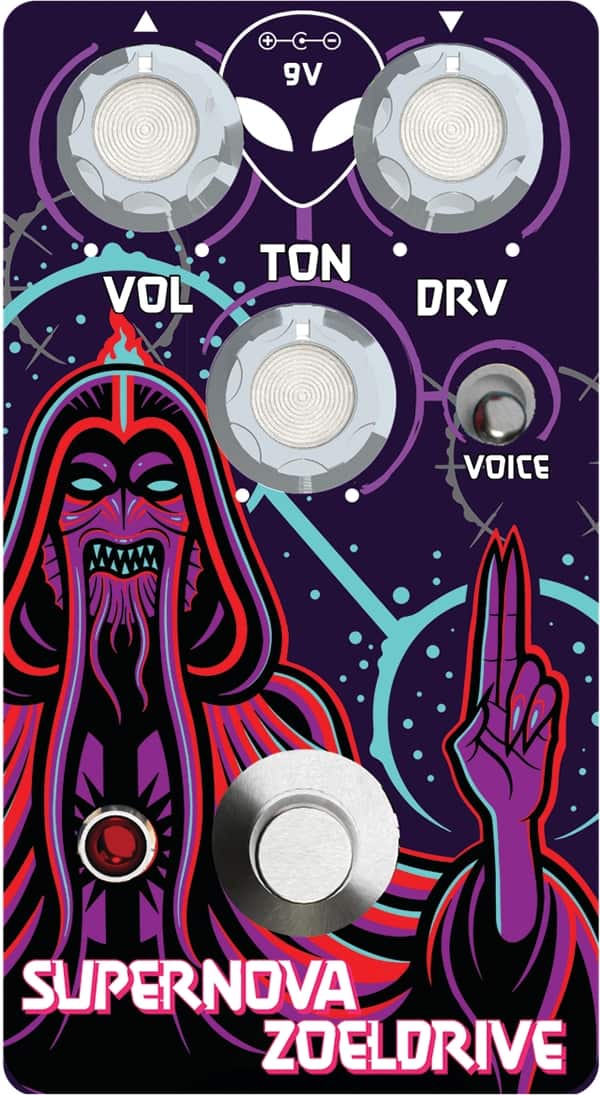 Interstellar Audio Machines - Supernova Zoeldrive FX Pedal