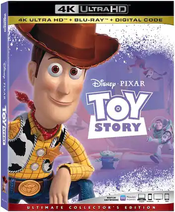 Front. Toy Story - 4K Blu-Ray.