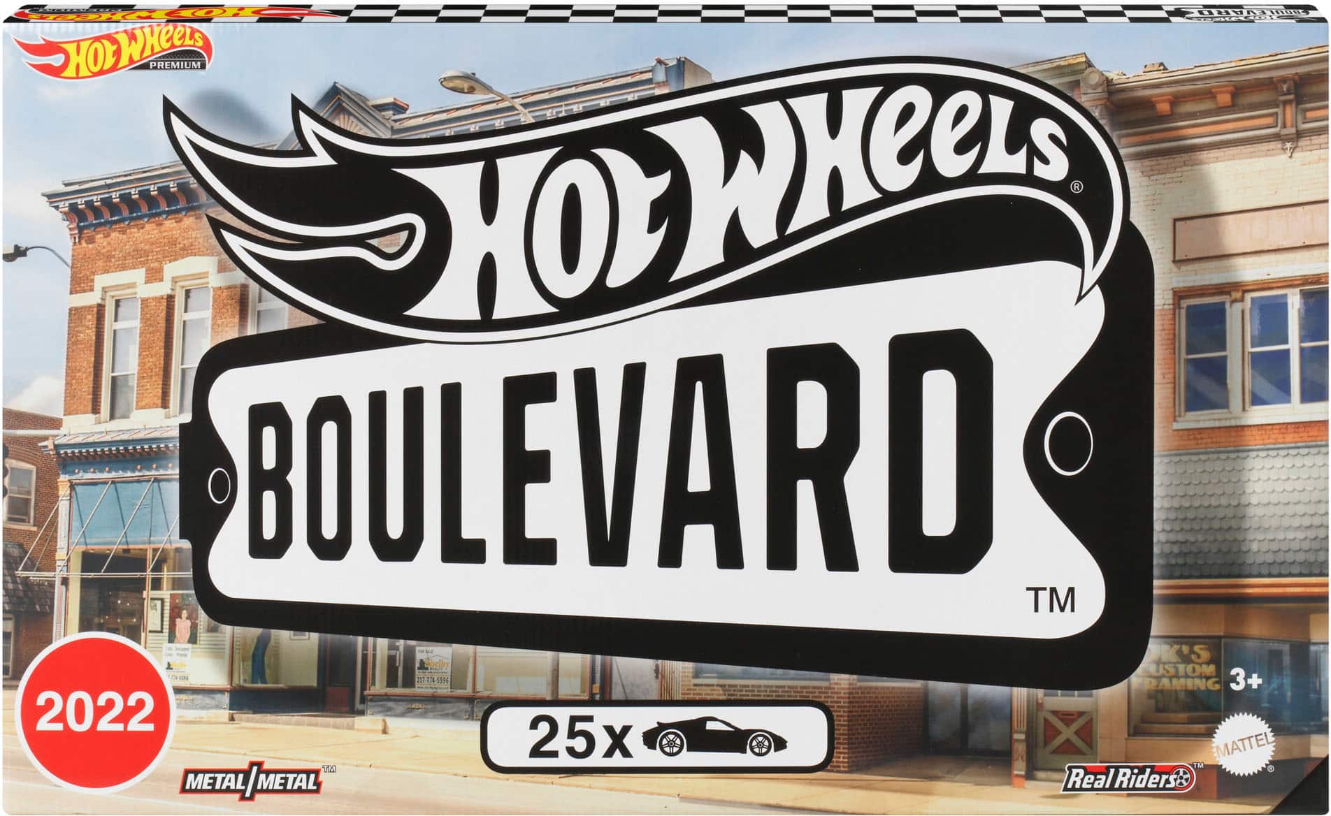 Hot Wheels Boulevard TM 2022 25x 3+1 Metal Alloy/Metal Riders