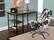 Alt View 14. Linon Home Décor - Averill Two-Shelf Desk - Black & Ash.