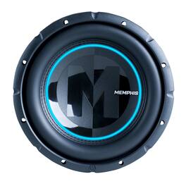 Memphis Car Audio - Memphis Audio PRXL10FTV PRX 10" 500W Selectable 1/2/4 Ohm Sub W/RGB Copy - Black/Gray