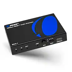 The corrected text is:
"Extractor ReP Audio HDMIM 48Gbps BK-1 IN OUT ARC 1 o ARC E SERVICE EDID"