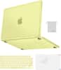 Front. mosiso - Cover for MacBook Neo 13 inch A3404 A18 Pro 2026,4in1 Kit Precision Fit Matte Hard Shell Case with Reinforced Corners - Citrus.