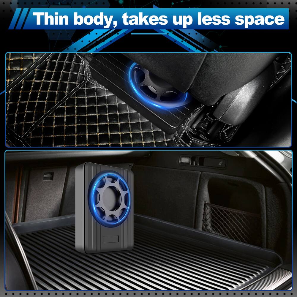 Thin body, takes up less space