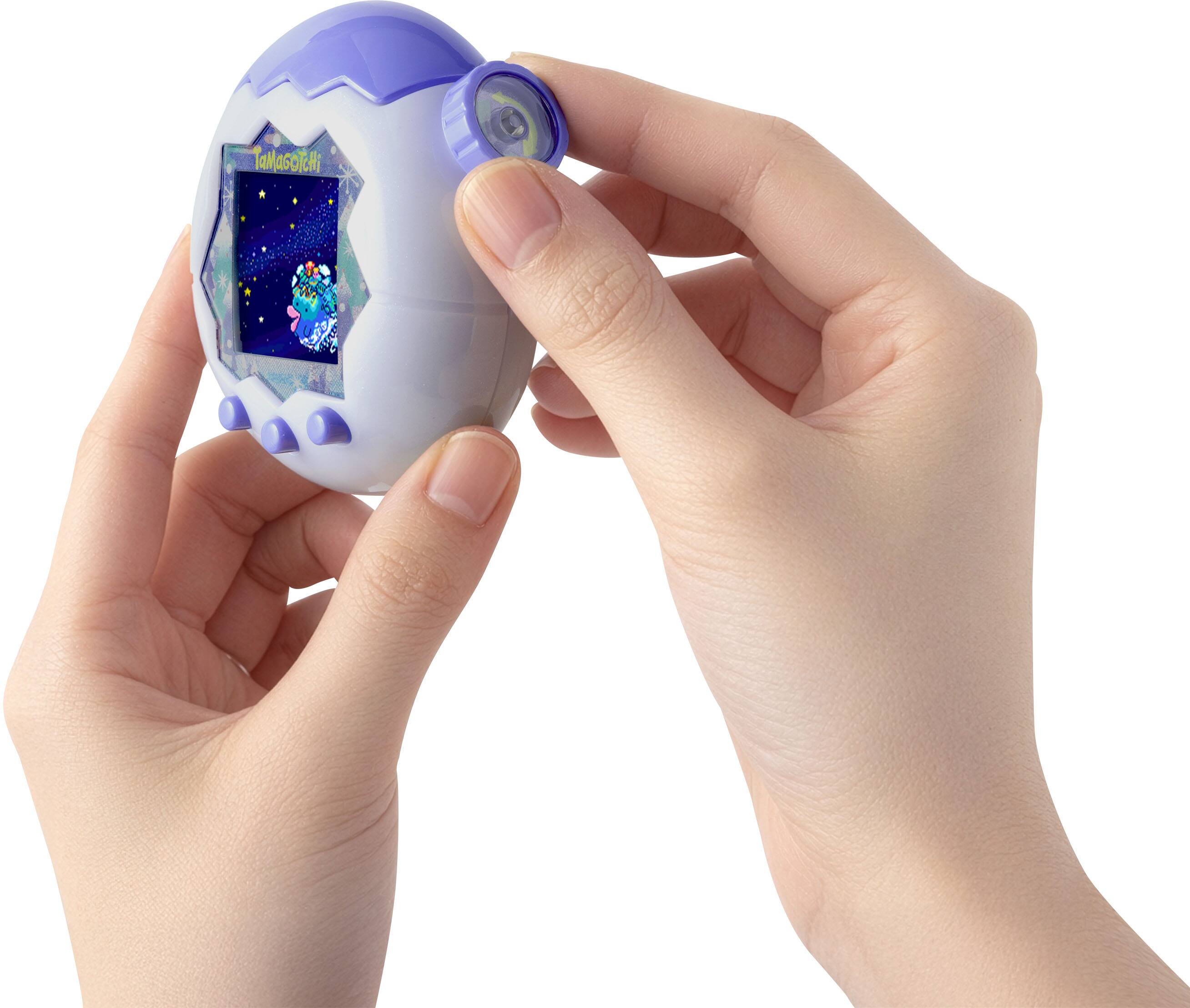 Left. Bandai - Tamagotchi Paradise - 2.1" White Glacier.