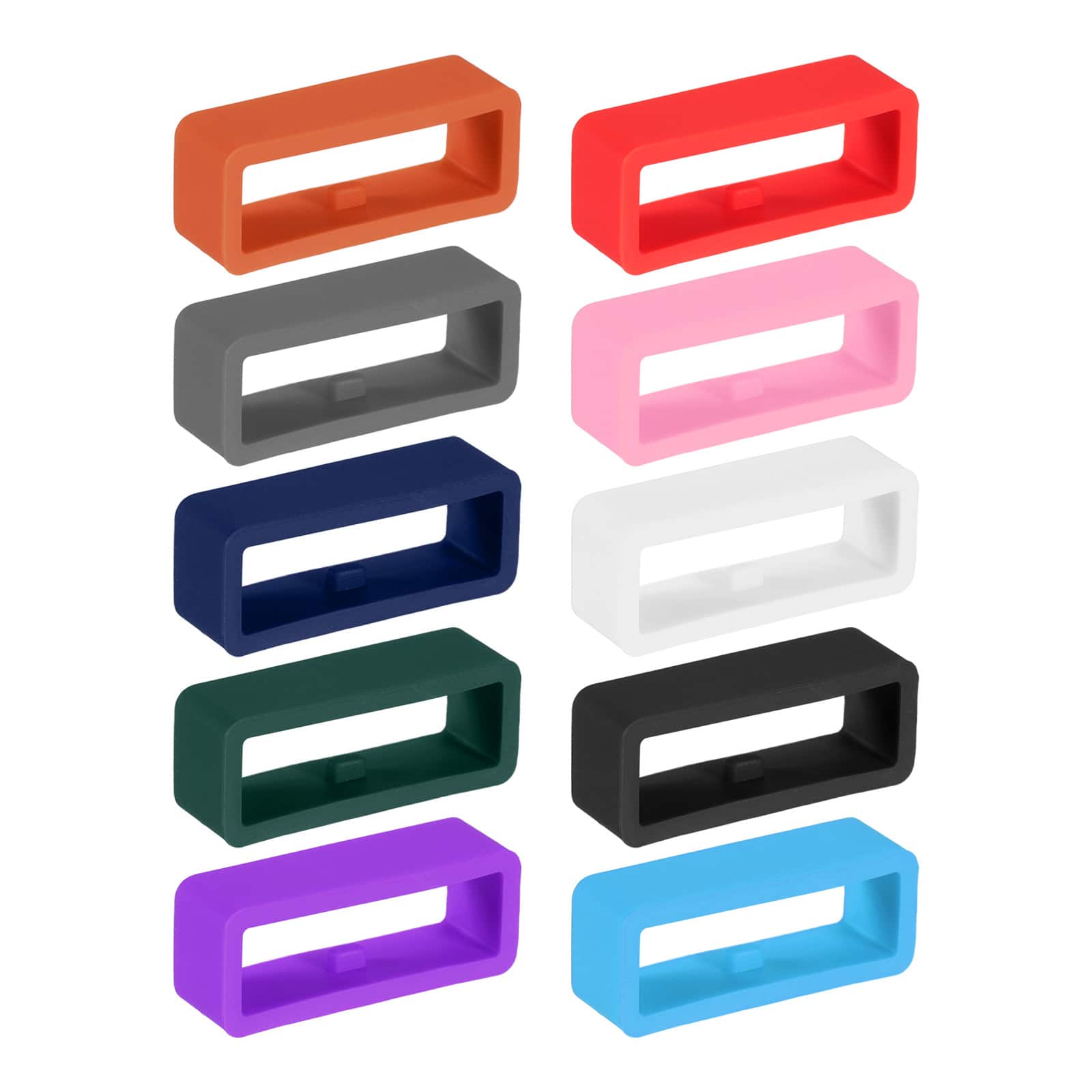 Unique Bargains - 10pcs Watch Band Holder Loop, 22mm Universal Watch Replacement Band - 10 Colors