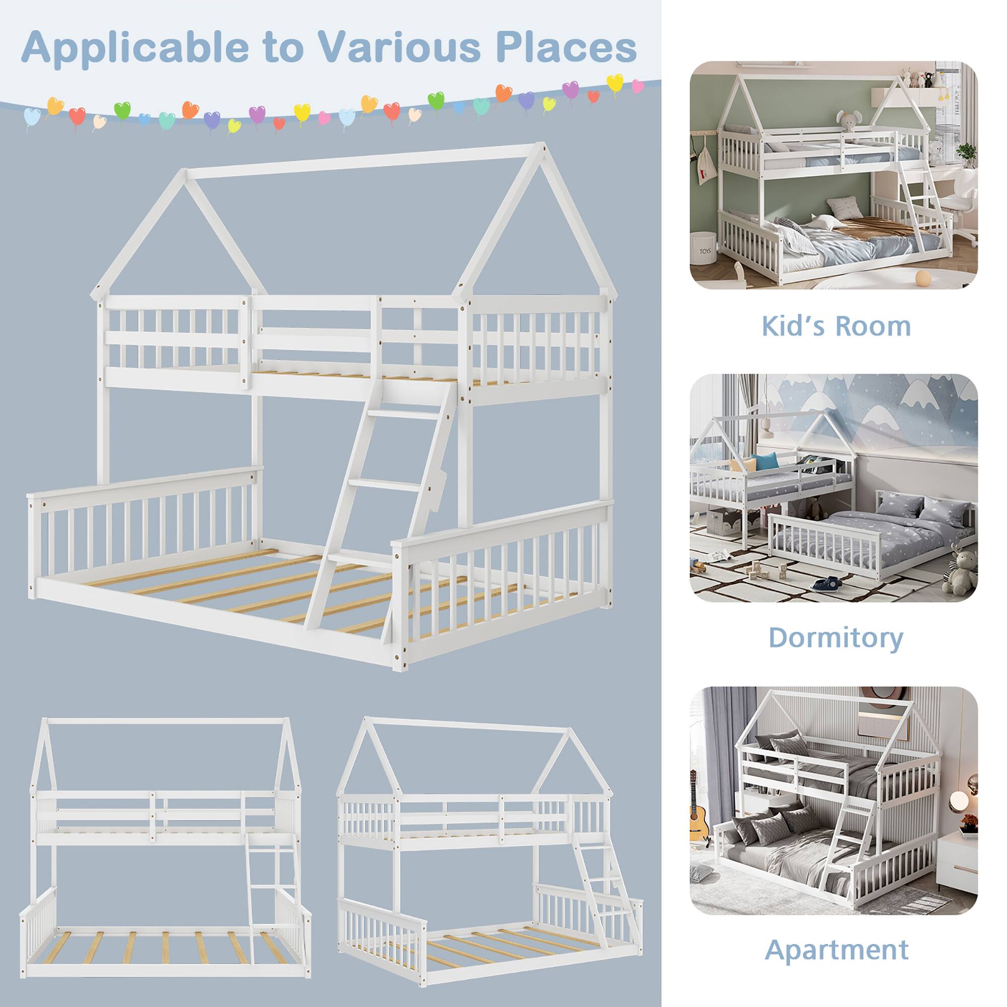 Applicable to Various Places

Kid's Room  
Dormitory  
Apartment