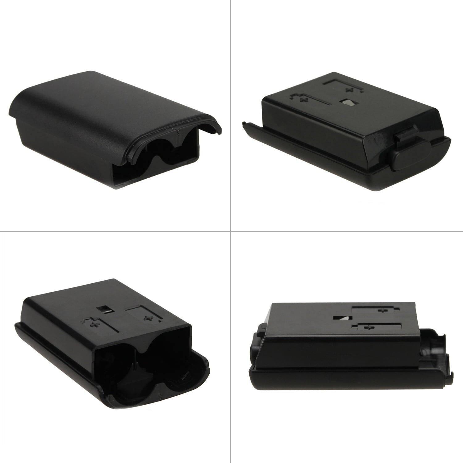Angle. Stock Preferred - Battery Pack Cover Shell Case Kit for Xbox 360 Wireless Controller-20Pcs - Black.