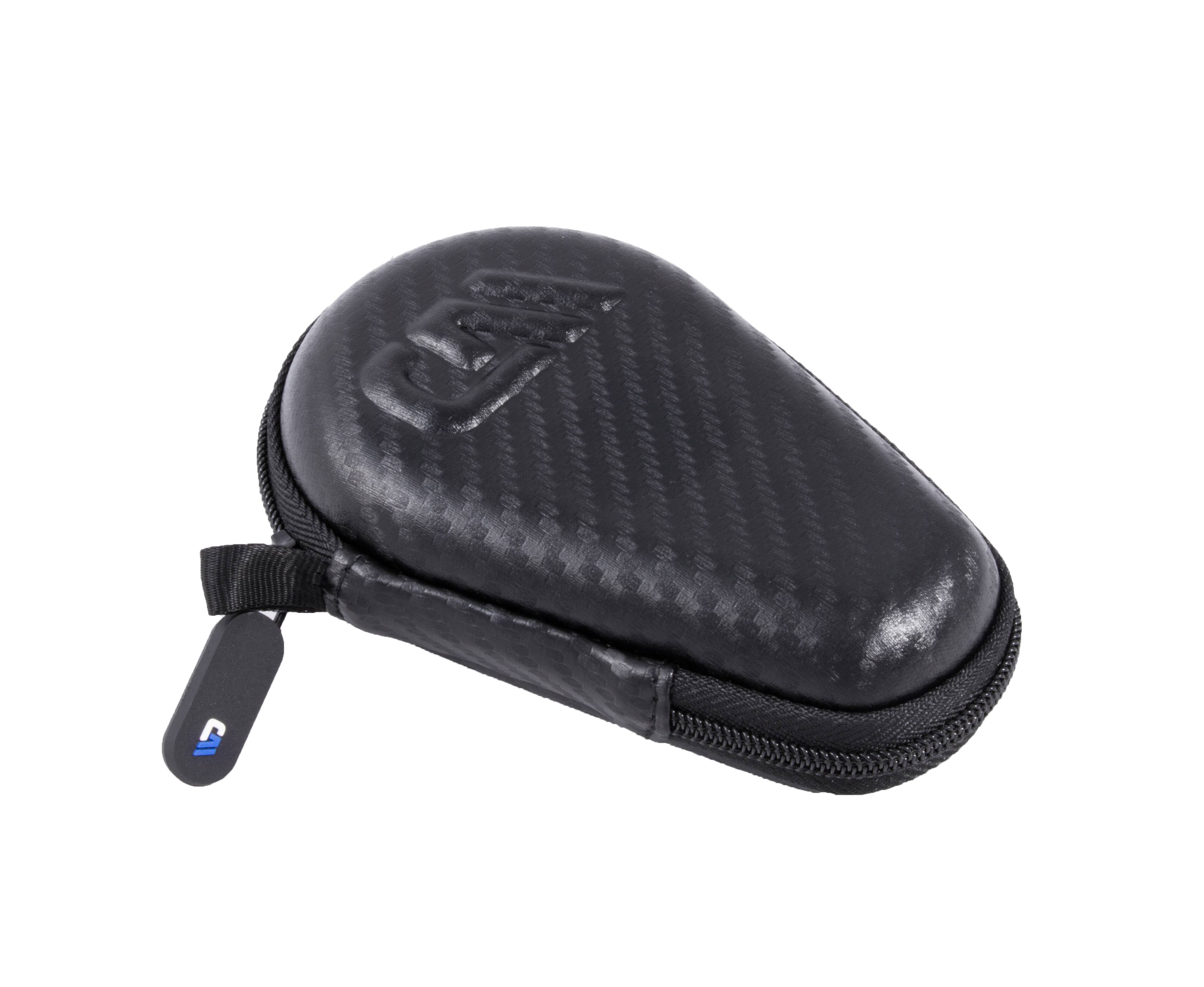 Alt View 1. CASEMATIX - Watch Box Travel Case for Stainless Steel Metal Band Mens and Womens Watches , Up To 56mm - Black.