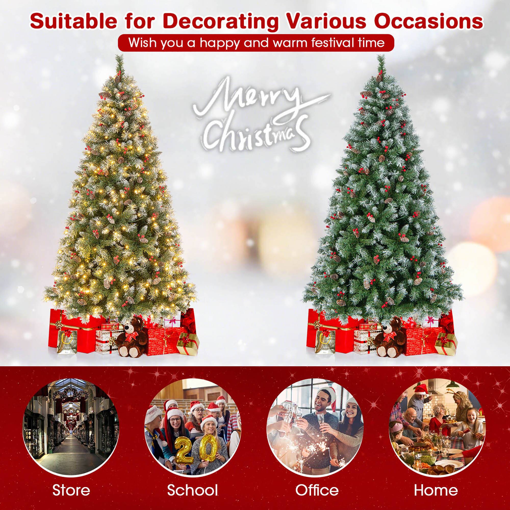 Suitable for Decorating Various Occasions  
Wish you a happy and warm festival time  

Merry Christmas  

Store  
School  
Office  
Home