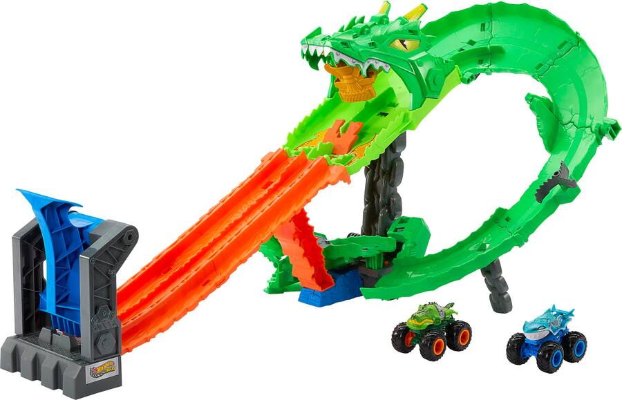 Hot Wheels Monster Trucks Dragon Demolition JFR06 Best Buy