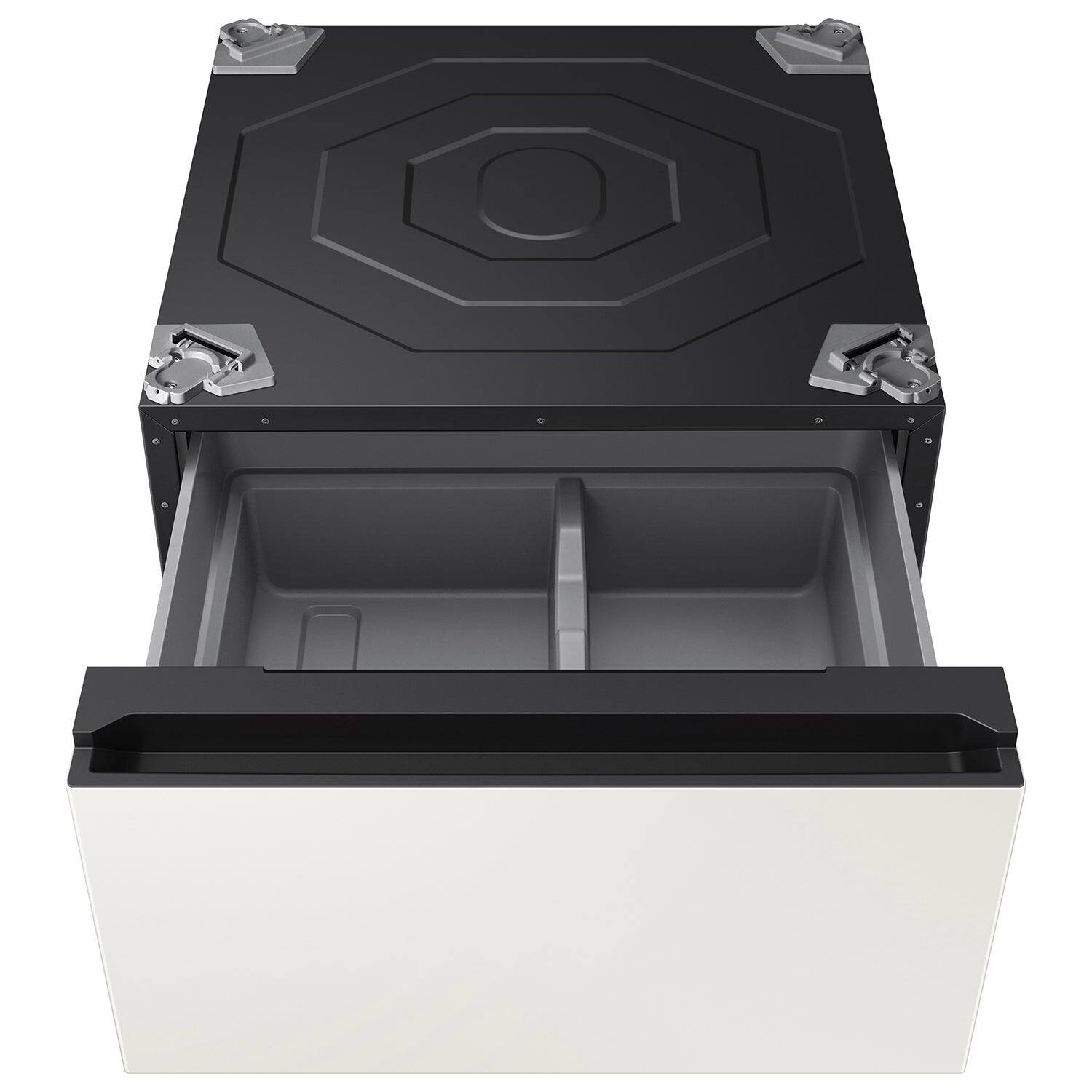 Alt View 11. Samsung - Bespoke AI Laundry Combo Pedestal with Storage Drawer - Ivory.