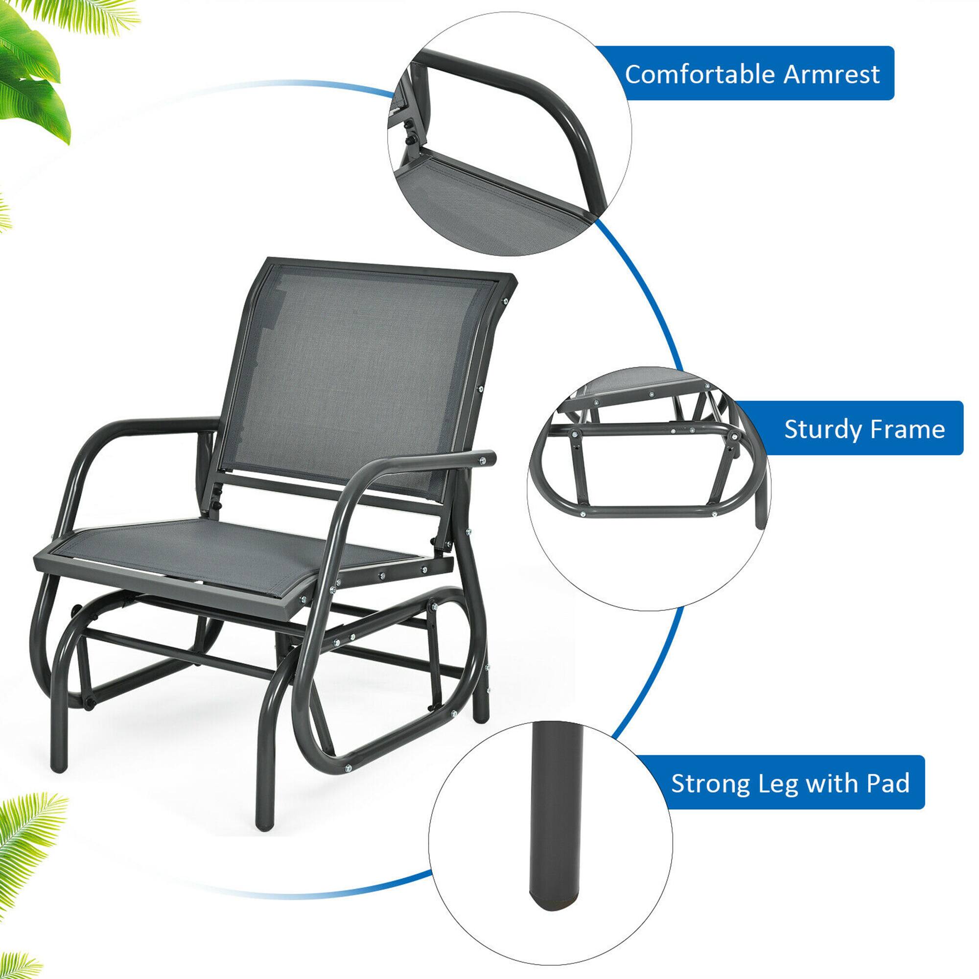 Comfortable Armrest, Sturdy Frame, Strong Leg with Pad