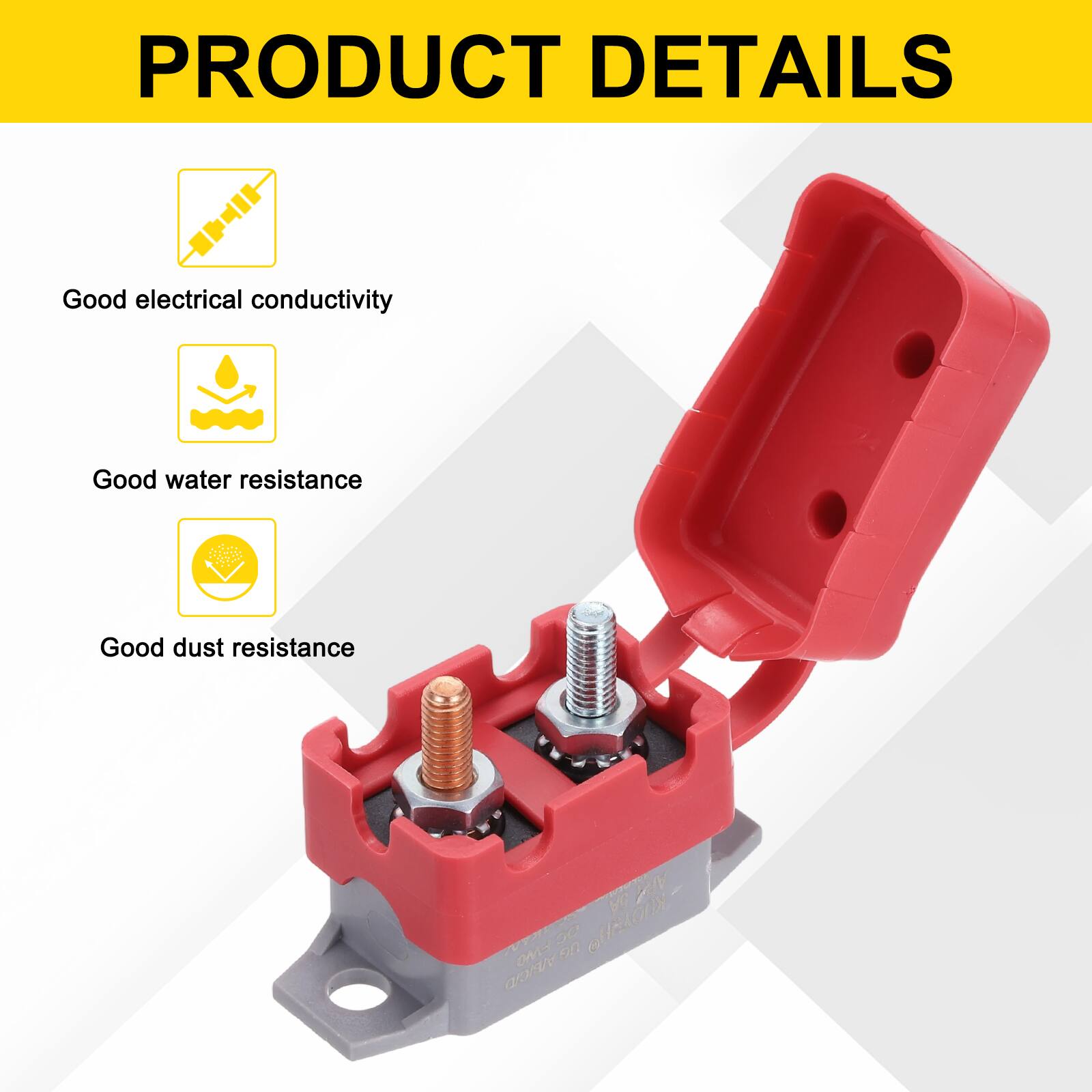 PRODUCT DETAILS
- Good electrical conductivity
- Good water resistance
- Good dust resistance