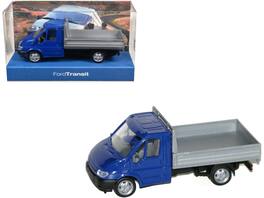 Ford Transit Utility Truck 1/87 (HO) Plastic Model Car by Promotex - Blue