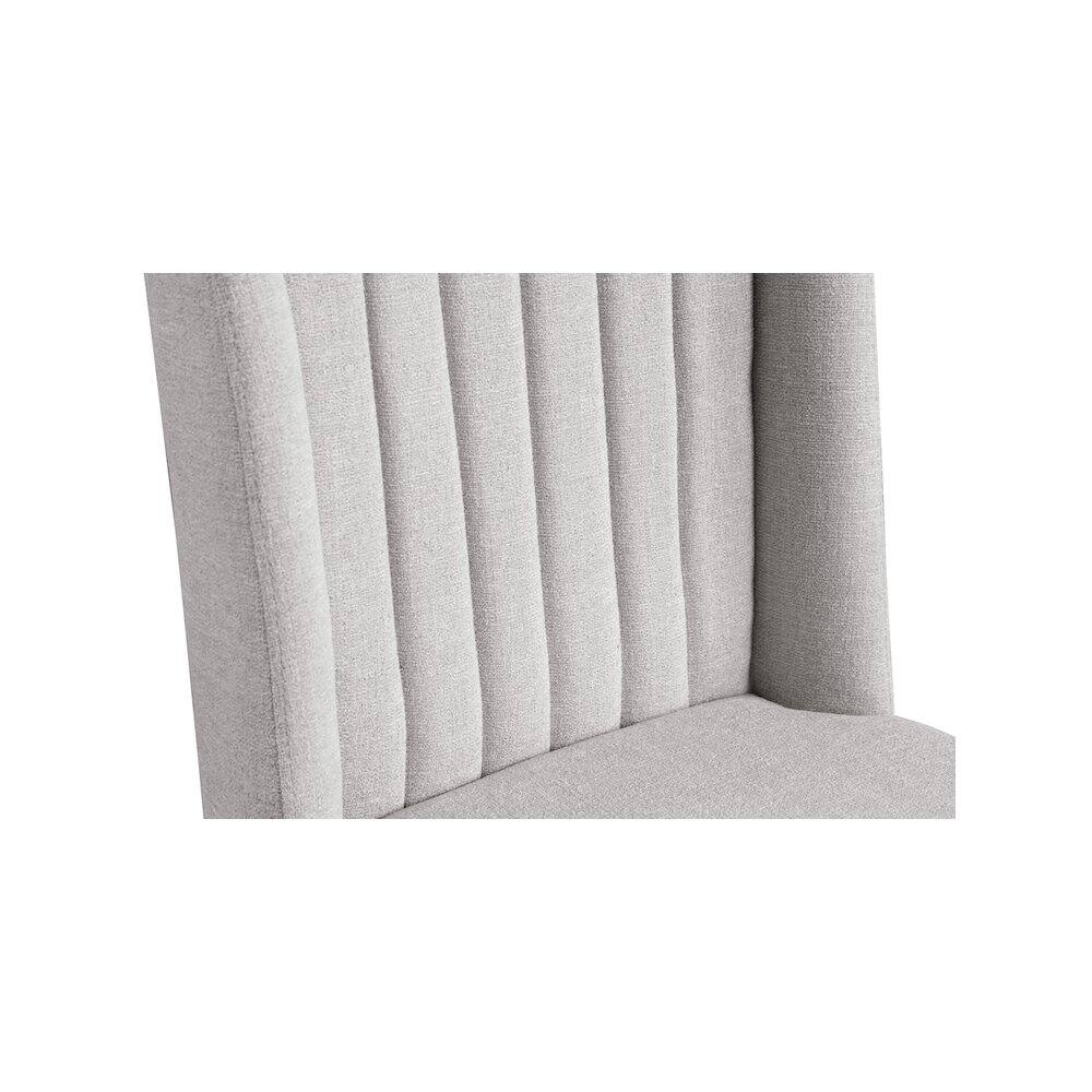 Alt View 4. Meridian Furniture - Eleanor Dining Chair, Set of 2 - Grey.