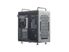 Front. Cooler Master - Cooler Master QUBE 540 ATX Mid-Tower Case, 415mm GPU Clearance, Tempered Glass, Modular Design - Moonstone - Moonstone.