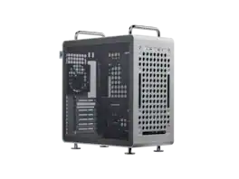 Cooler Master - QUBE 540 ATX Mid-Tower Case, 415mm GPU Clearance, Tempered Glass, Modular Design - Moonstone - Moonstone