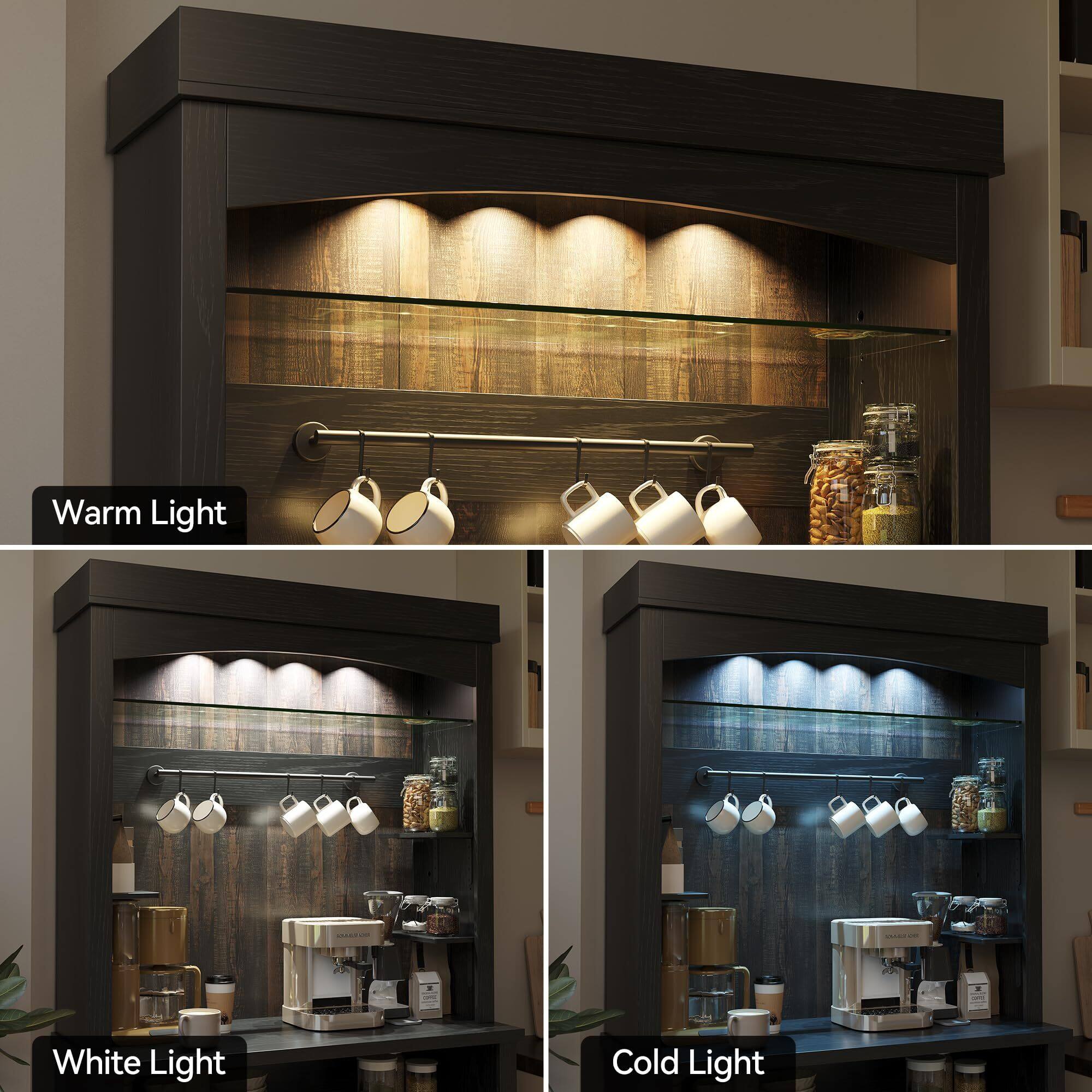 Warm Light  
White Light  
Cold Light