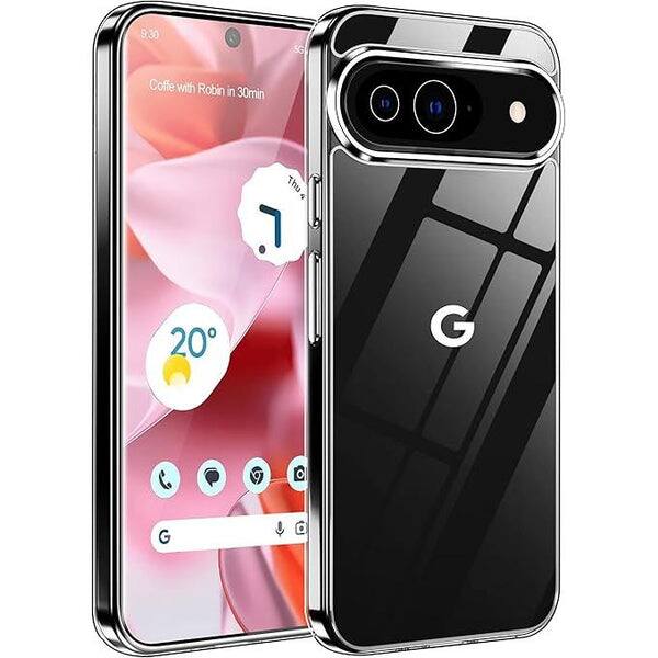 Entronix - Hard Back Case for Google Pixel 10/10 Pro - Protective Cover - Clear