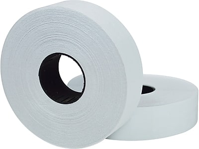 Garvey - Labels, 1750 Labels/Roll, 2 Rolls/Pack - White