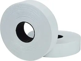 Garvey - Labels, 1750 Labels/Roll, 2 Rolls/Pack - White