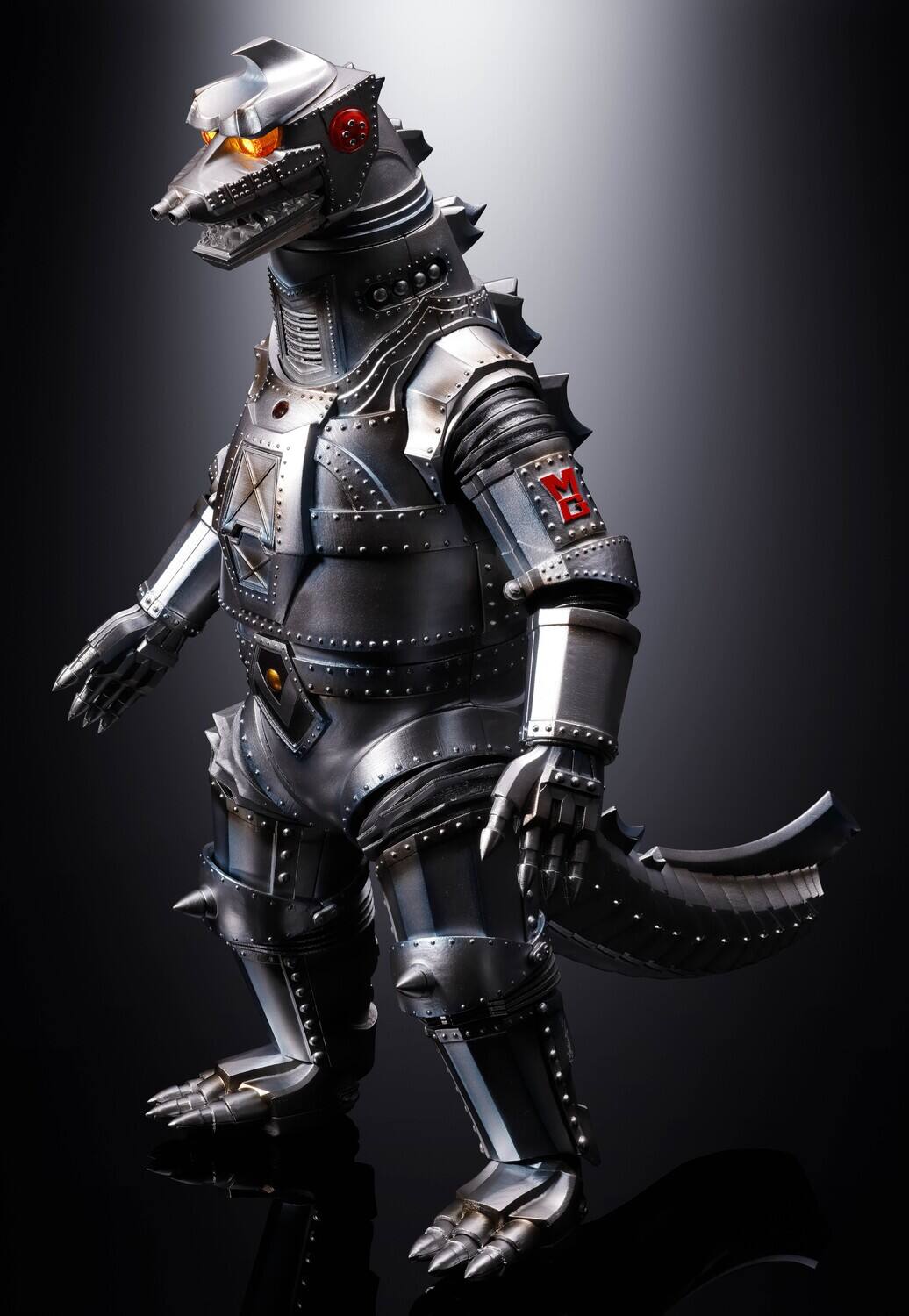 Alt View 3. PopMarket - Tamashii Nations - Godzilla vs Mechagodzilla - DX Soul of Chogokin - Mechagodzilla 1974 Action - COLLECTIBLES - Multicolor.