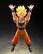 Alt View 2. Bandai - 7" Super Saiyan Son Goku Figure - The Games Begin - Dragon Ball Z - Tamashii Nations S.H.Figuarts.
