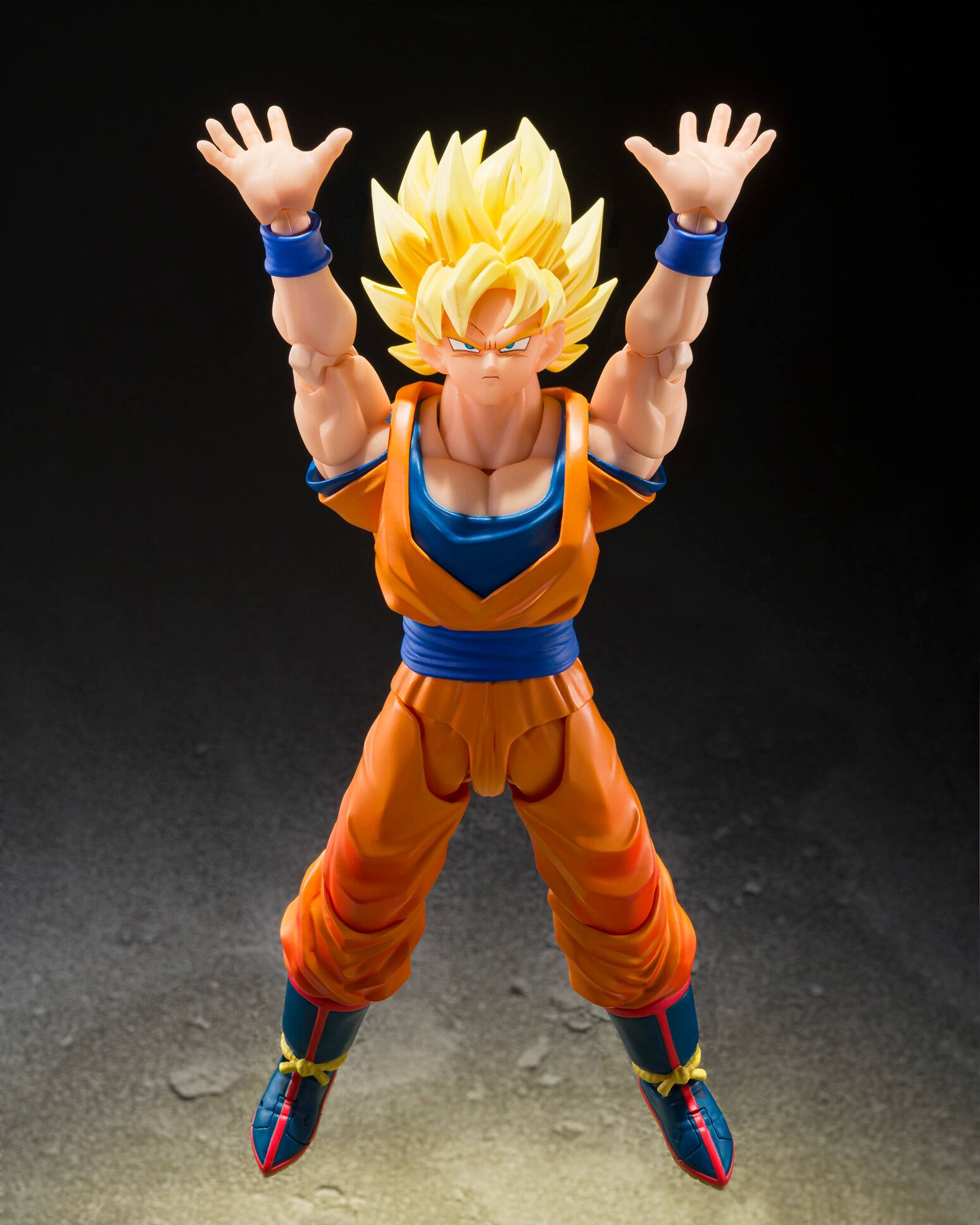 Alt View 2. Bandai - 7" Super Saiyan Son Goku - The Games Begin - Dragon Ball Z - Tamashii Nations S.H.Figuarts.