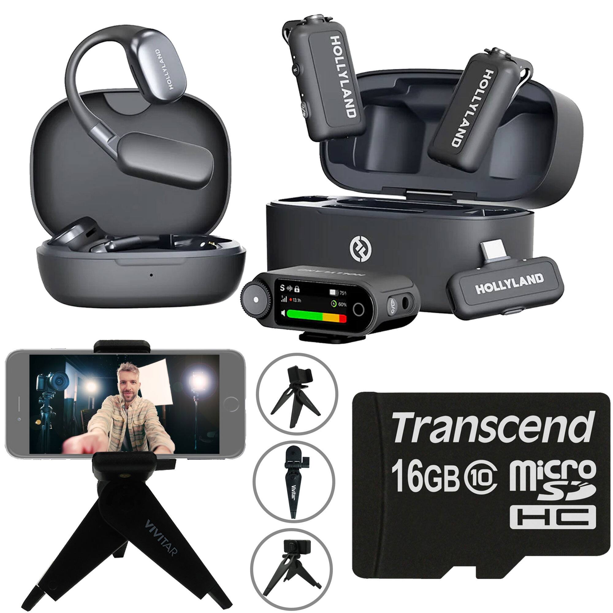 HOLLYLAND HOLLYLAND HOLLYLAND  
HOLLYLAND  
HOLLYLAND  
VIVITAR  
Transcend 16GB microSDHC  
60%