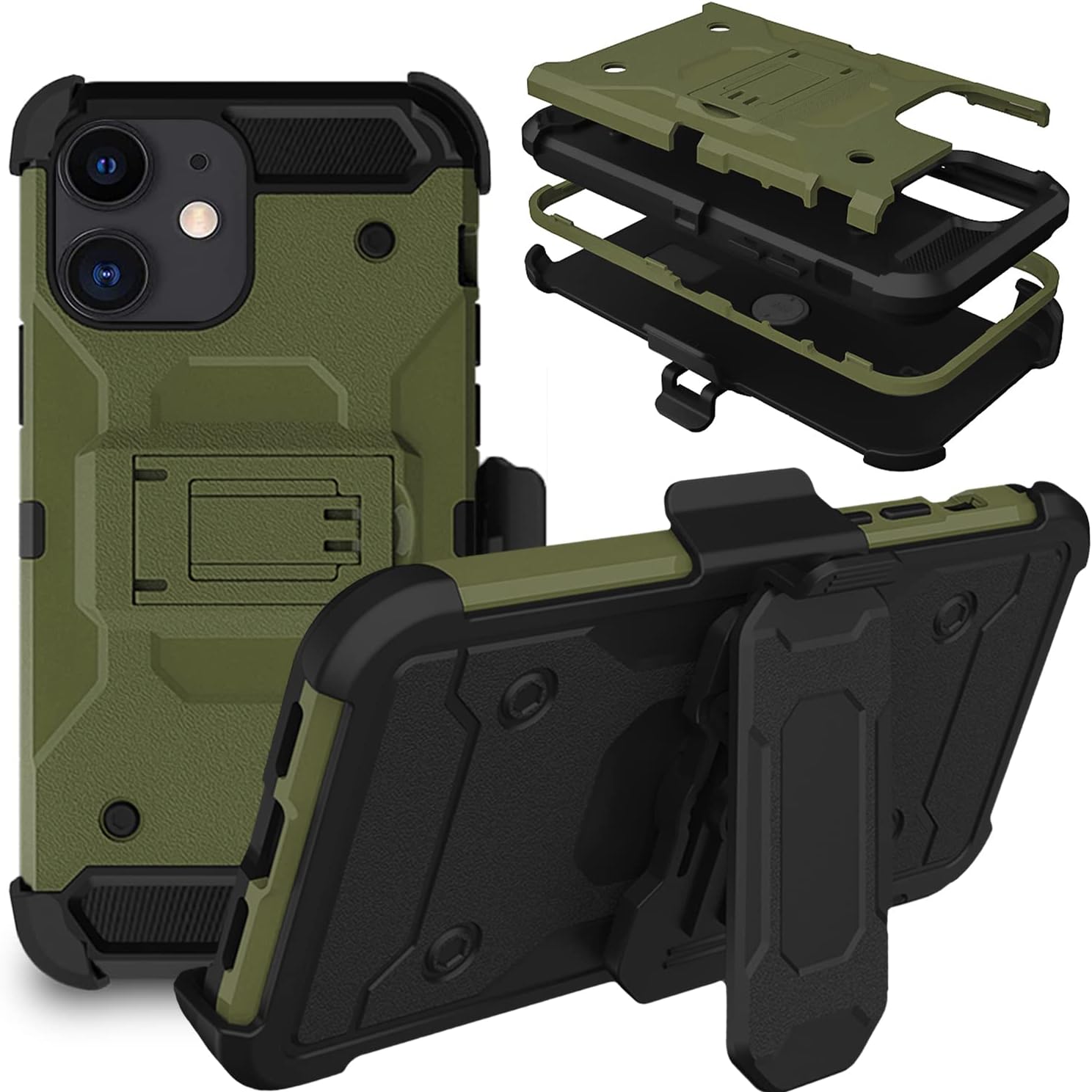 Green (With Holster)