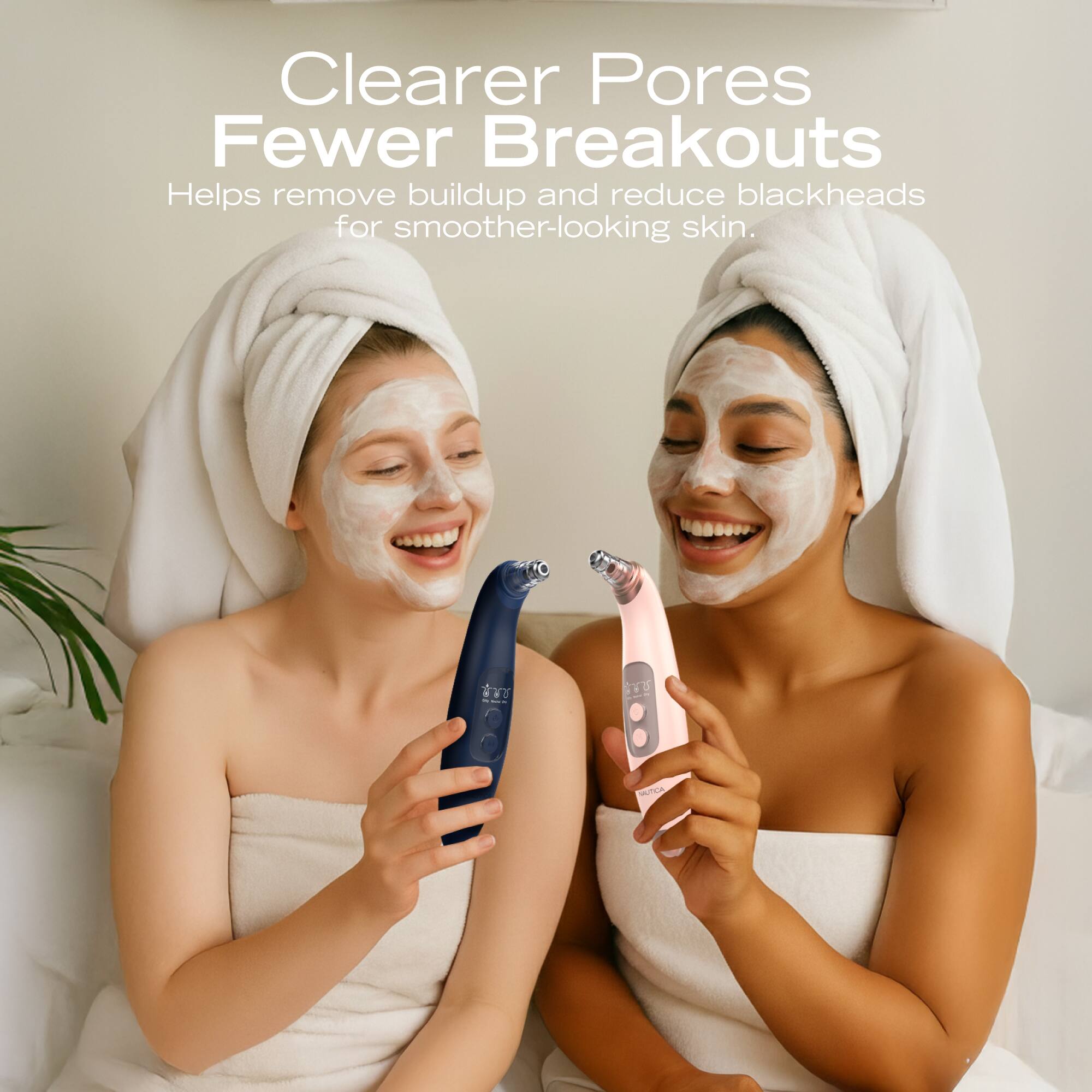 Clearer Pores  
Fewer Breakouts  
Helps remove buildup and reduce blackheads for smoother-looking skin.