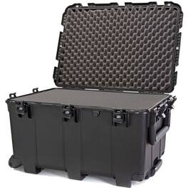 NANUK - 975 Wheeled Waterproof Standard Hard Case with Foam Insert, Black