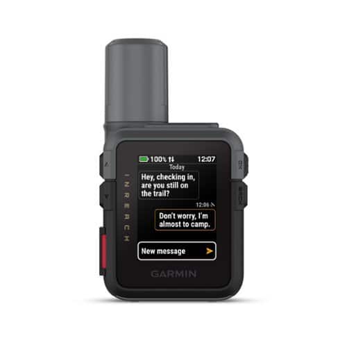 Garmin - inReach Mini 3 Compact Satellite Communicator 1.9" Outdoor GPS with Worldwide Maps and Built-In Bluetooth - Black